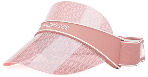 dior club pink visor.